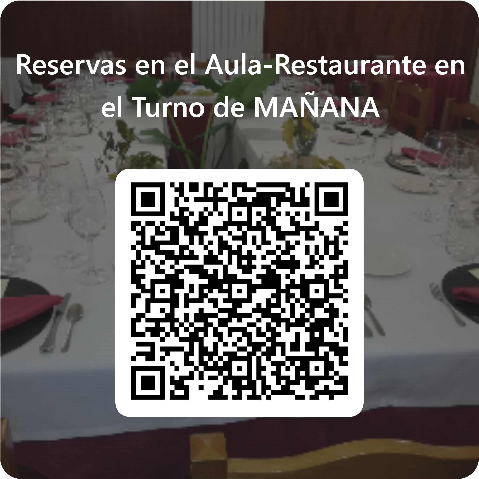 qr reserva mañana qr reserva mañana